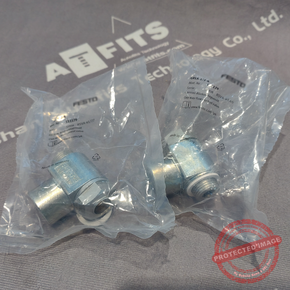 Festo 151179 Festo GRLA-1/2-B One Way Flow Control Valve 151179 - Image 1
