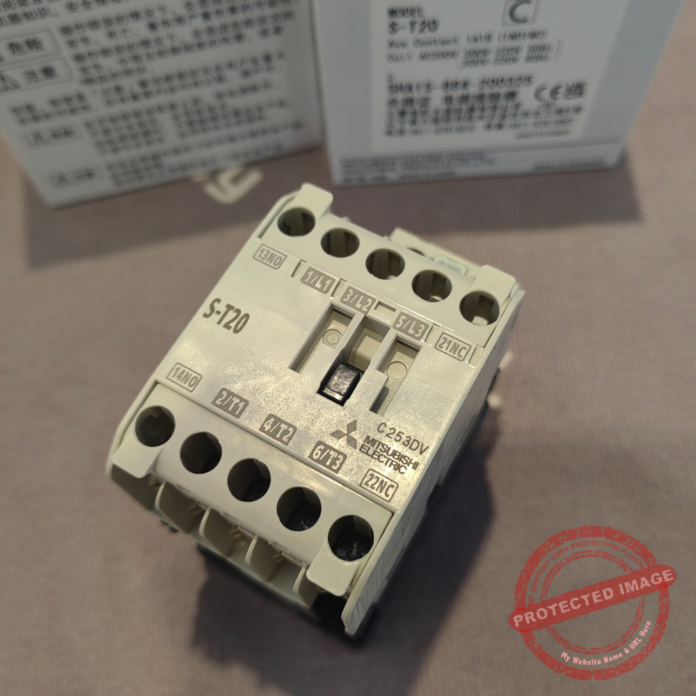 IMG_20251101_132202 New Original MITSUBISHI S-T20 AC200V 1A1B Magnetic Contactor - Imagen 1