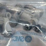 SMC AS1201F-M5-04A speed controller elbow - Image 3