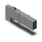 SMC SY7300R-5UF1-NA 5 Port Solenoid Valve - Image 6