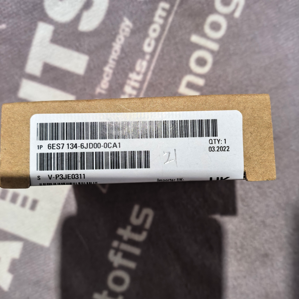 Siemens 6ES7 134-6JD00-0CA1 SIMATIC ET 200SP Analog input module 6ES7134-6JD00-0CA1 Siemens 6ES7 134-6JD00-0CA1 SIMATIC ET 200SP Analog input module 6ES7134-6JD00-0CA1