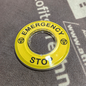 New Original Schneider ZBY9320 ZBY circular legend for emergency stop function