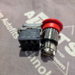 New Original Schneider XB4BSB444 XB4 emergency mushroom head modular red push button - Imagen 6