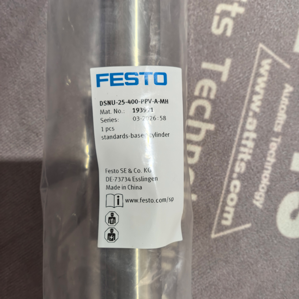 New Original Festo 193991 DSNU-25-225-PPV Piston Rod Cylinder New Original Festo 193991 DSNU-25-225-PPV Piston Rod Cylinder