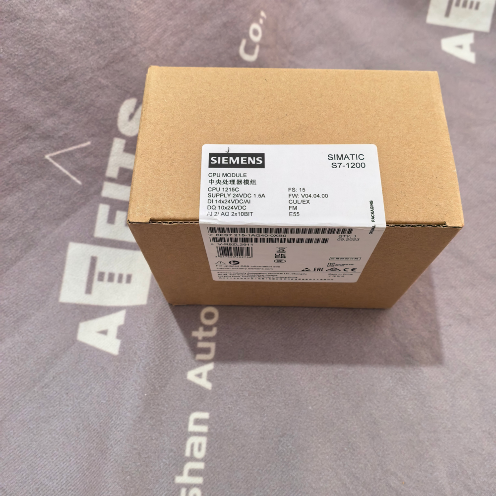 New Original Siemens 6ES7 215-1AG40-0XB0 6ES7215-1AG40-0XB0 SIMATIC S7-1200 CPU 1215C New Original Siemens 6ES7 215-1AG40-0XB0 6ES7215-1AG40-0XB0 SIMATIC S7-1200 CPU 1215C