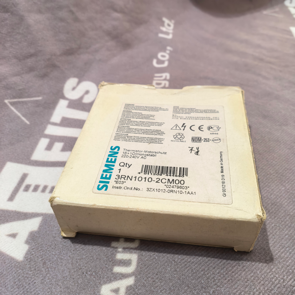 New Original Siemens 3RN1010-2CM00 Thermistor motor protection relay New Original Siemens 3RN1010-2CM00 Thermistor motor protection relay