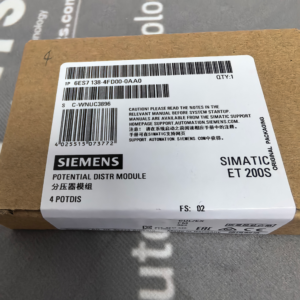 New Original Siemens 6ES7 138-4FD00-0AA0 6ES7138-4FD00-0AA0 Potential distributor module