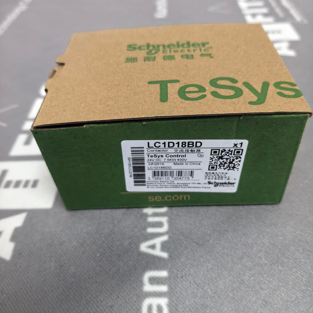 New Original Schneider LC1D18BD LC1D 18A DC24V Contactor New Original Schneider LC1D18BD LC1D 18A DC24V Contactor