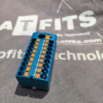 New Original Phoenix Contact 3273112 PTFIX 6/18X2,5-NS35 BU DIN Rail Distribution Block - Image 2