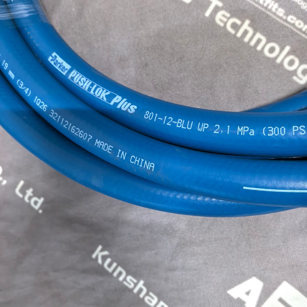 New Original Parker 801-12 BLU 801 Series Push-Lok Blue Thermal Rubber Hose New Original Parker 801-12 BLU 801 Series Push-Lok Blue Thermal Rubber Hose