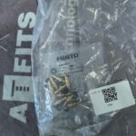 New Original FESTO 4902 N‑M5‑PK‑4 Brass Barbed Pneumatic Fitting